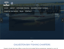 Tablet Screenshot of fraziersguideservice.com